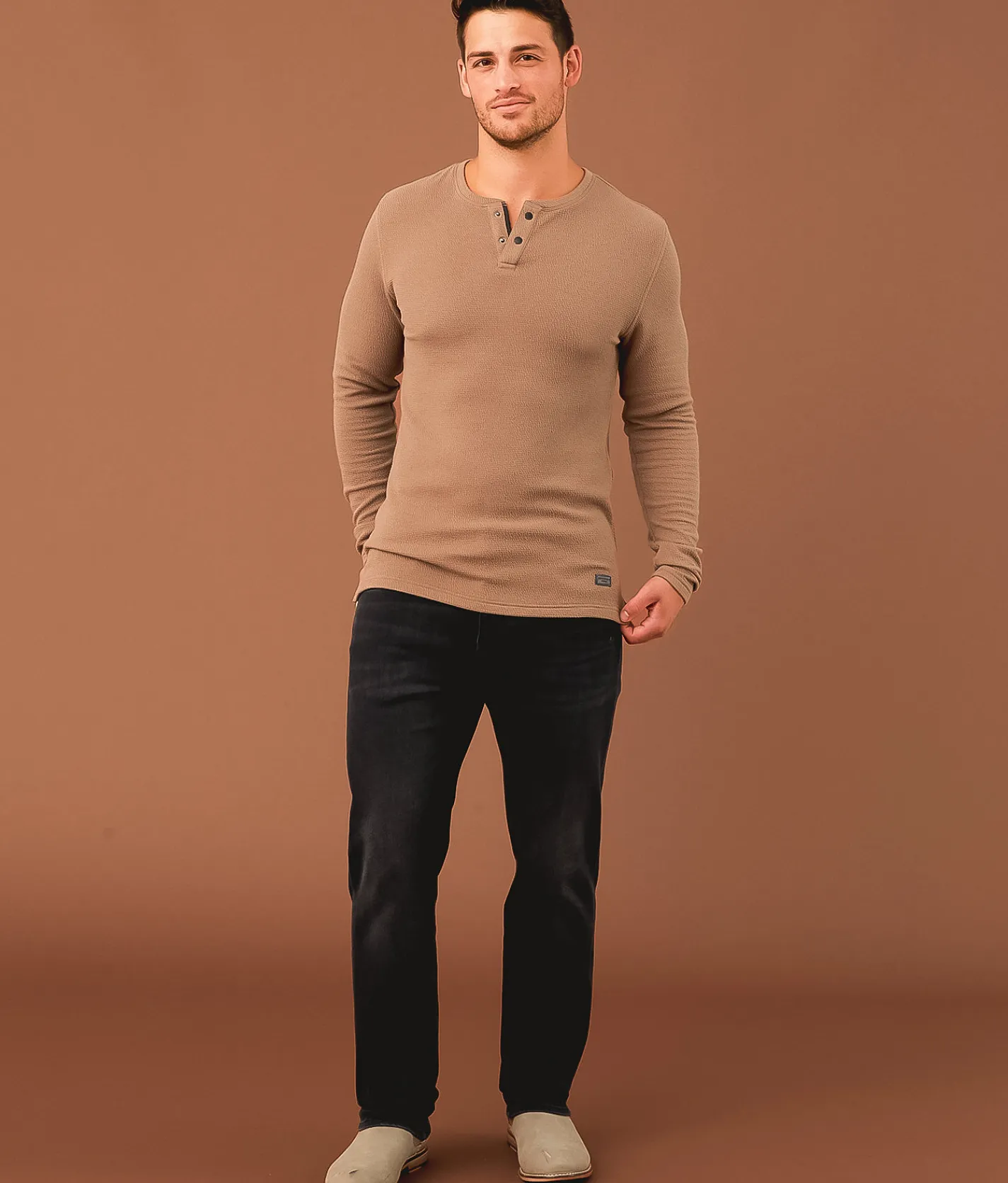 Outpost Makers Straight Stretch Jean Black