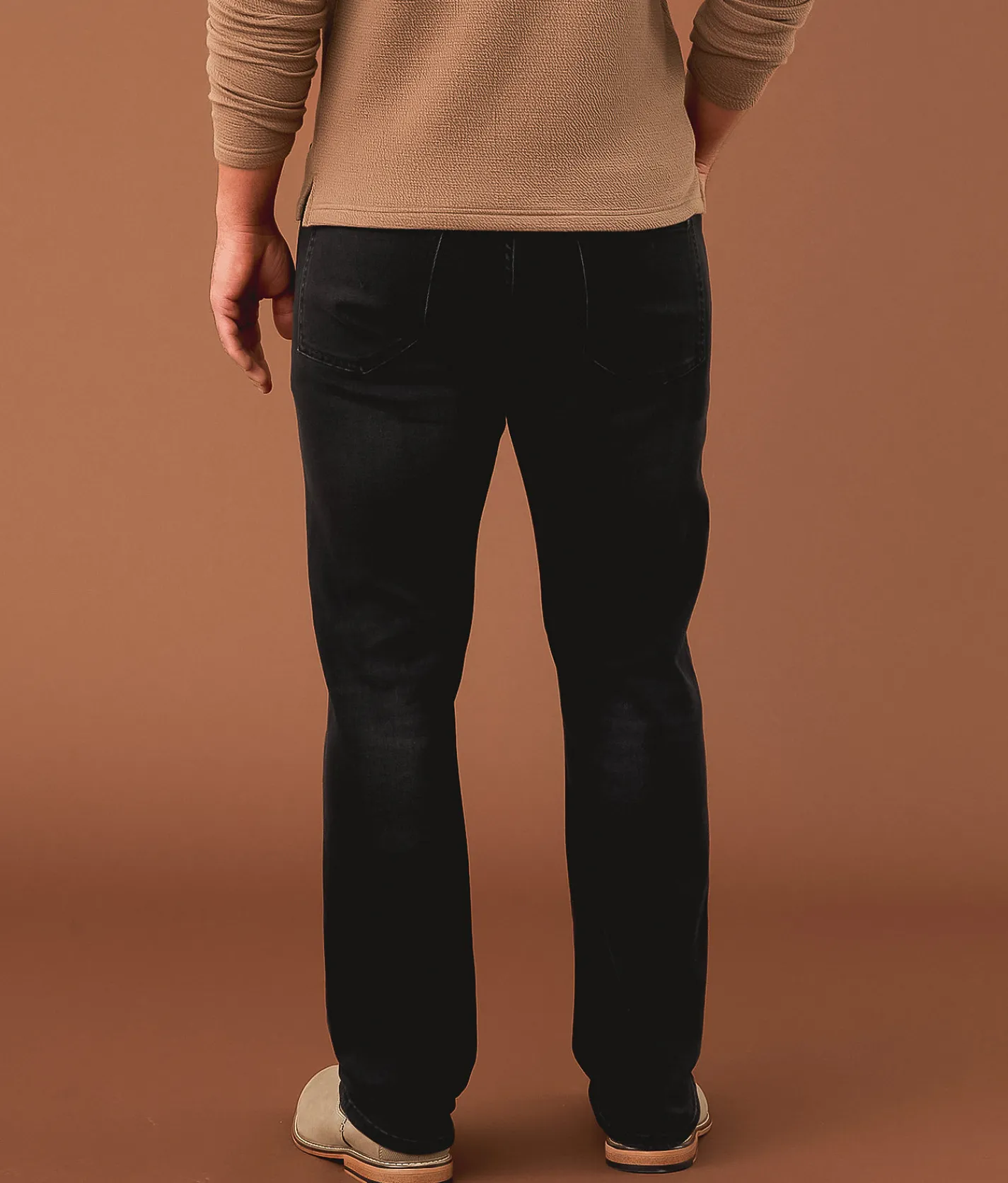 Outpost Makers Straight Stretch Jean Black