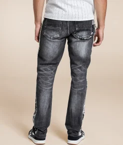 PREME Straight Stretch Jean Black Wash Discount