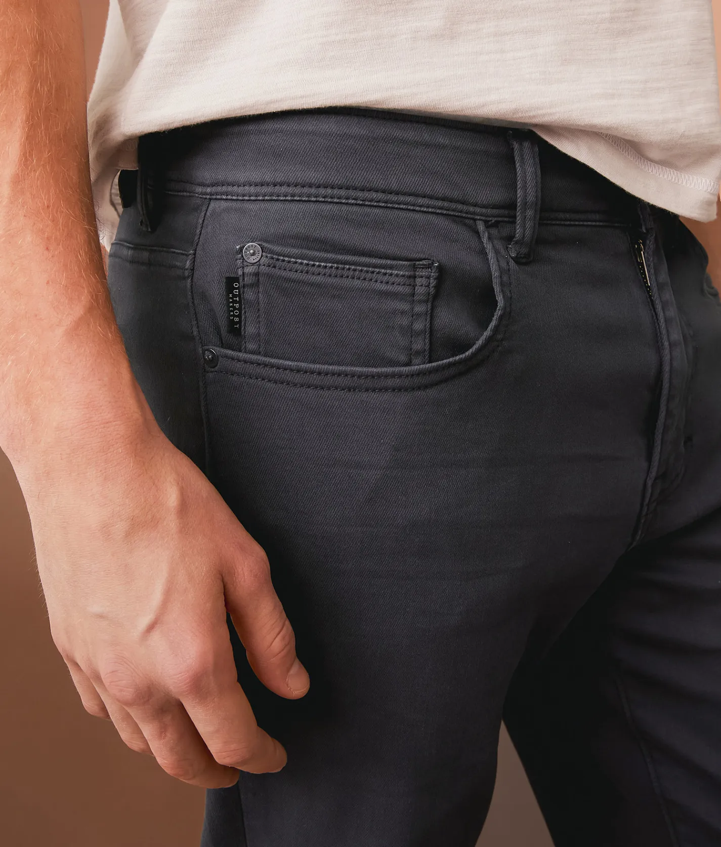 Bottoms | Outpost Makers Straight Stretch Pant Dusk Blue 2
