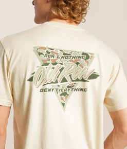 Old Row 80s Triangle T-Shirt Ivory Hot