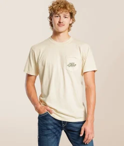 Old Row 80s Triangle T-Shirt Ivory Hot
