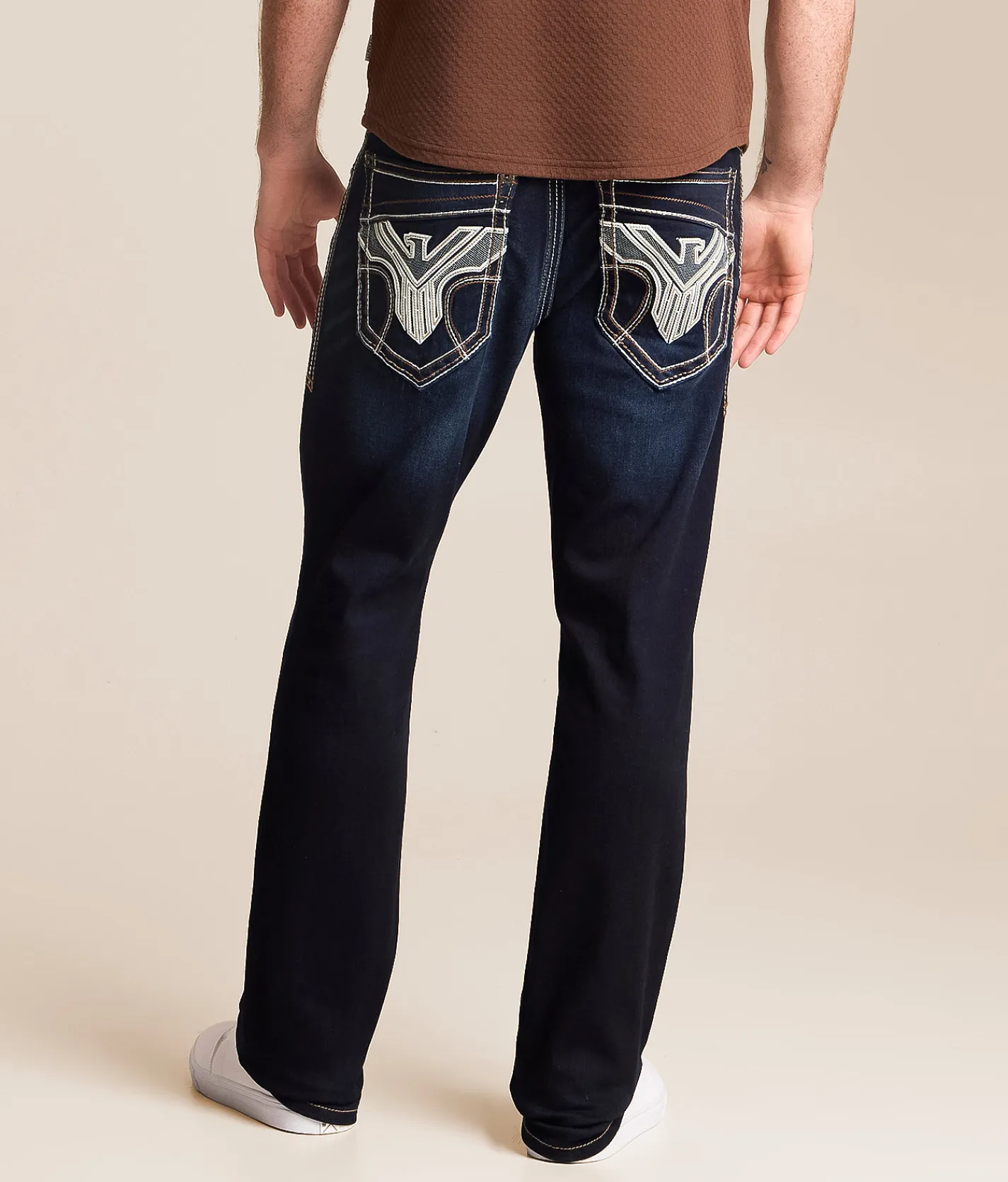 American Fighter Striker Relaxed Straight Stretch Jean Gunn Clearance