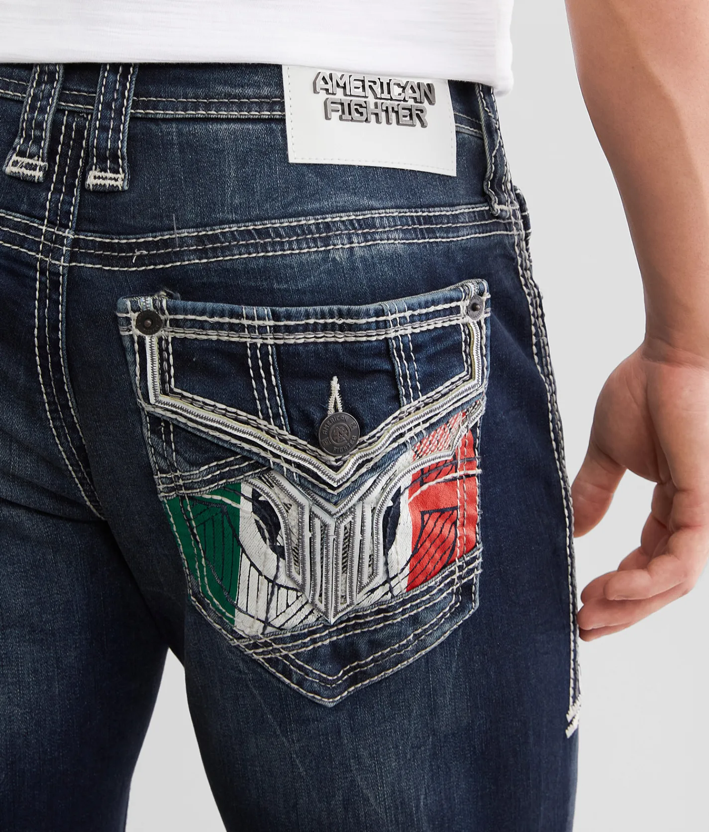 American Fighter Striker Straight Stretch Jean Squadron Clearance