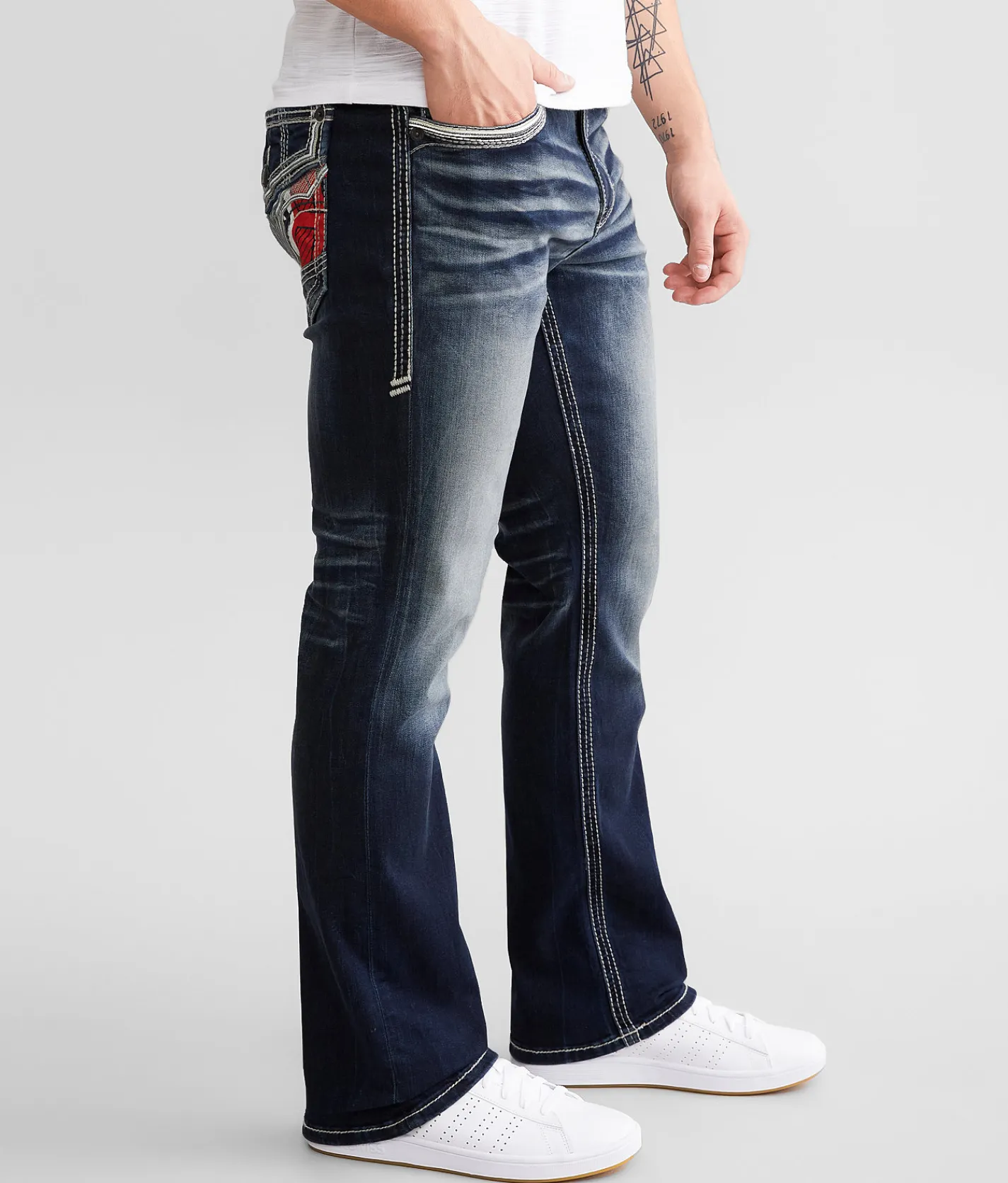American Fighter Striker Straight Stretch Jean Squadron Clearance