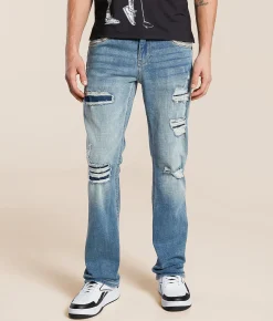 Sale Jeans|Jeans | American Fighter Striker Straight Stretch Jean Graham