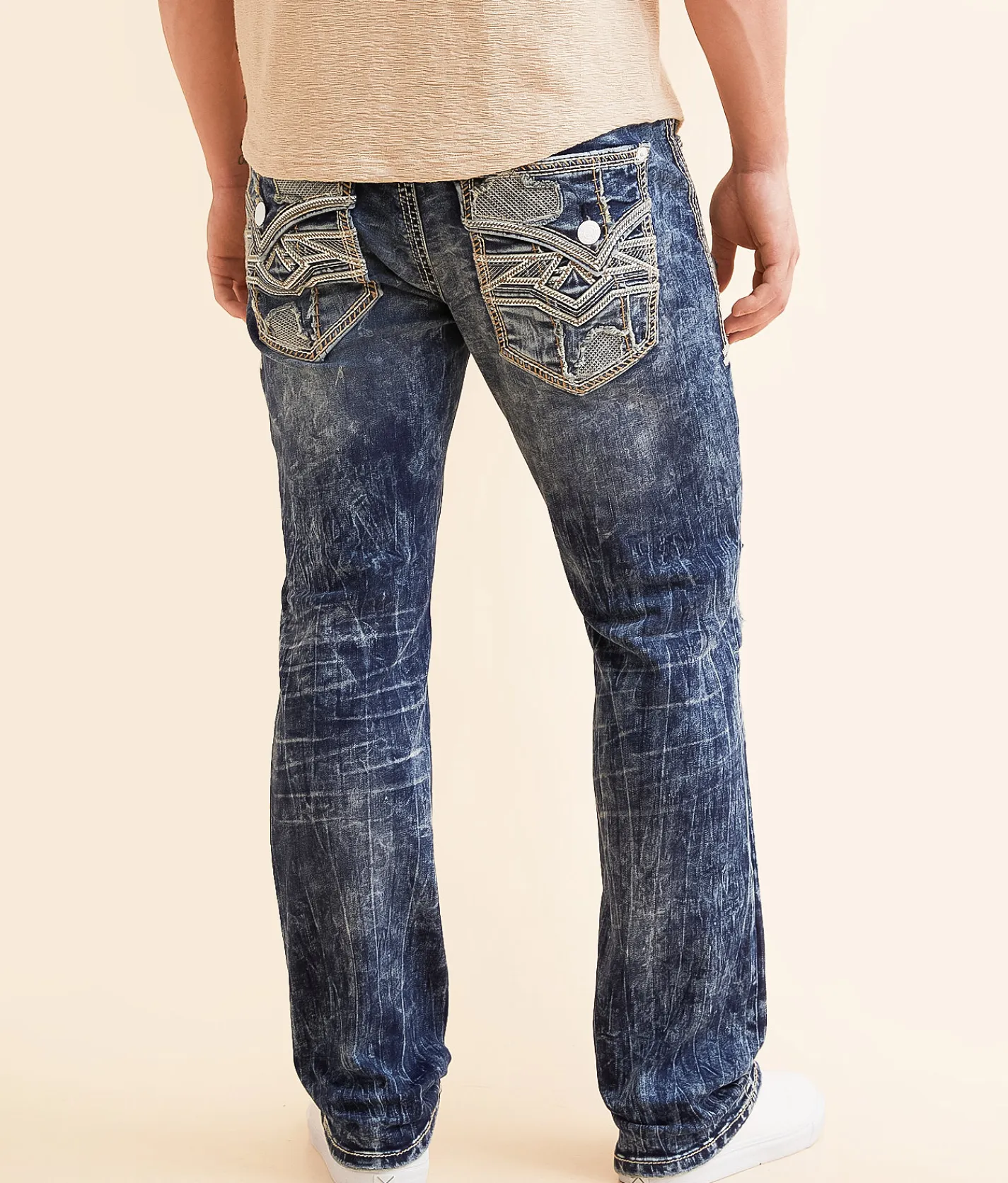 Bottoms|Jeans | American Fighter Striker Straight Stretch Jean Colton Wash