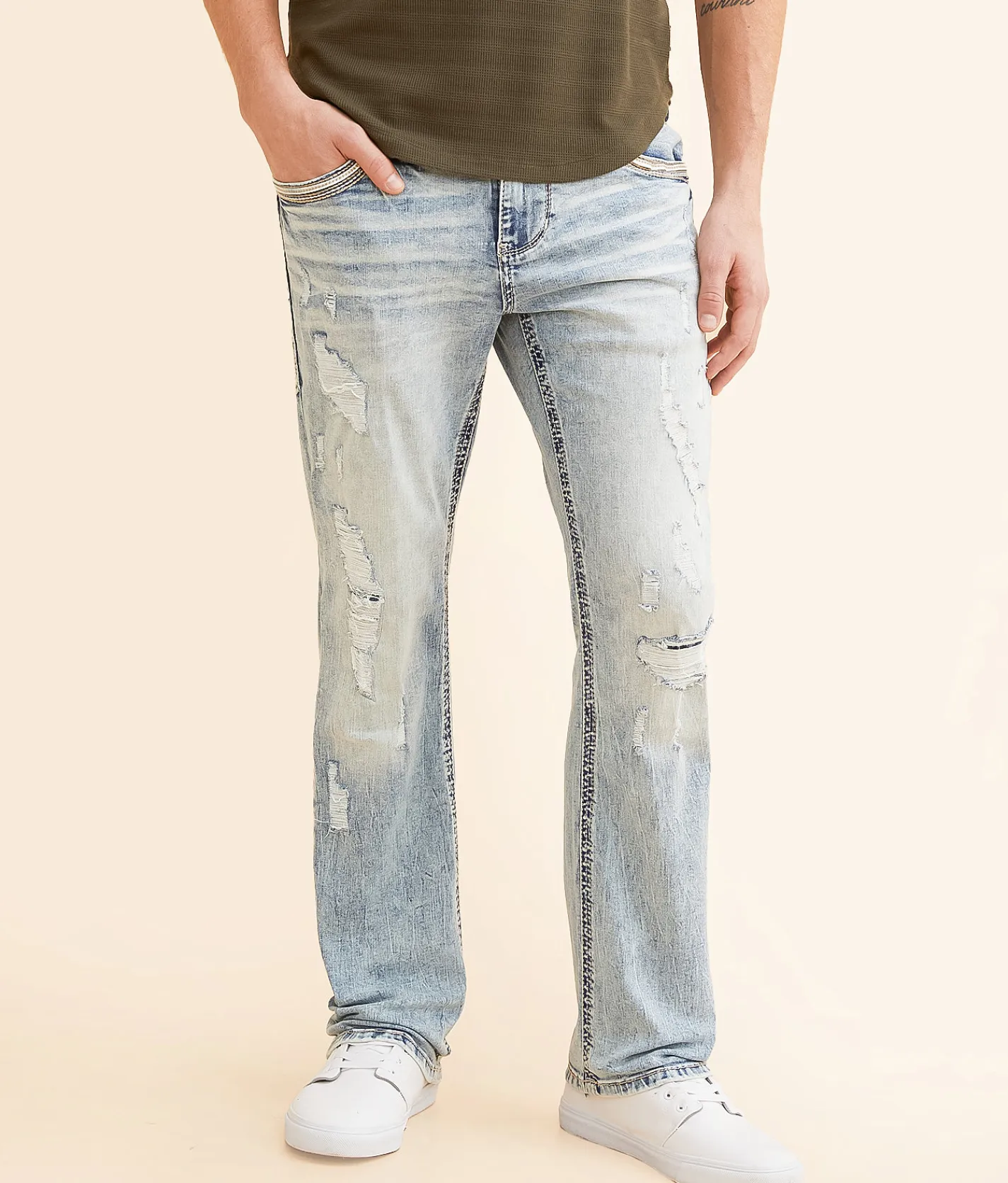 Bottoms|Jeans | American Fighter Striker Straight Stretch Jean Bronson