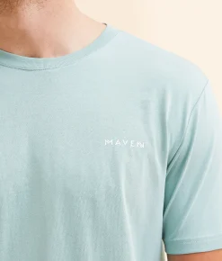 Graphic T-Shirts | Maven Co-op Striking Shades Essential Performance T-Shirt Aquifer
