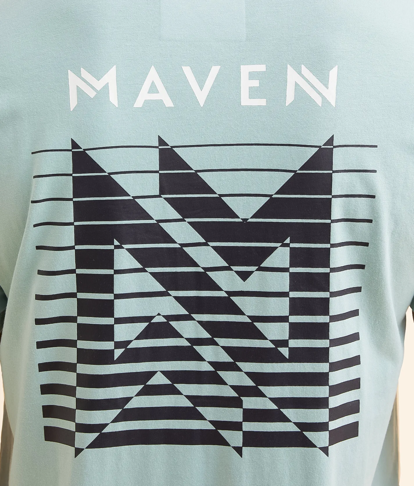 Graphic T-Shirts | Maven Co-op Striking Shades Essential Performance T-Shirt Aquifer