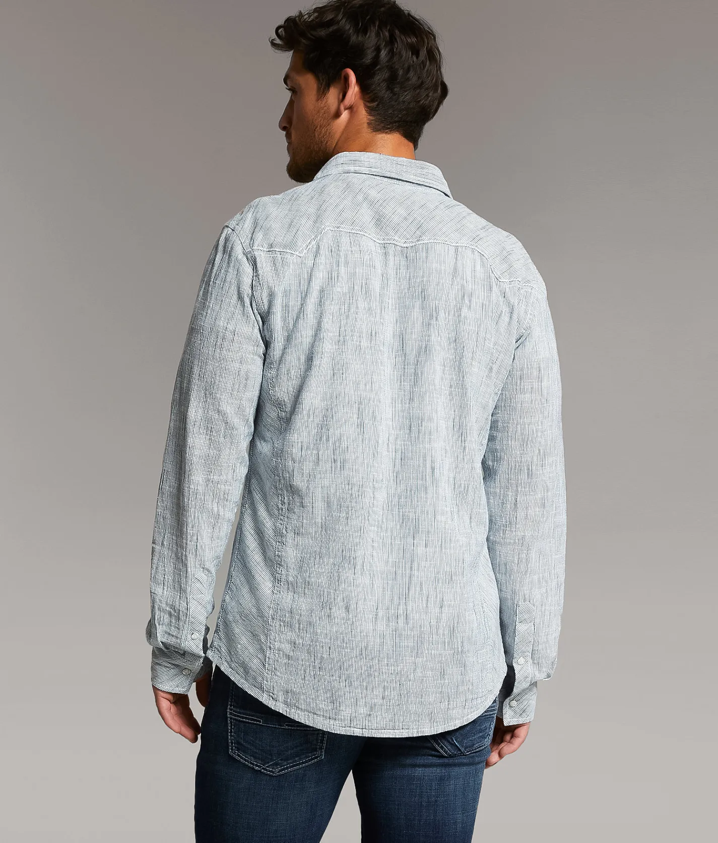 Tops | BKE Striped Athletic Shirt White Navy