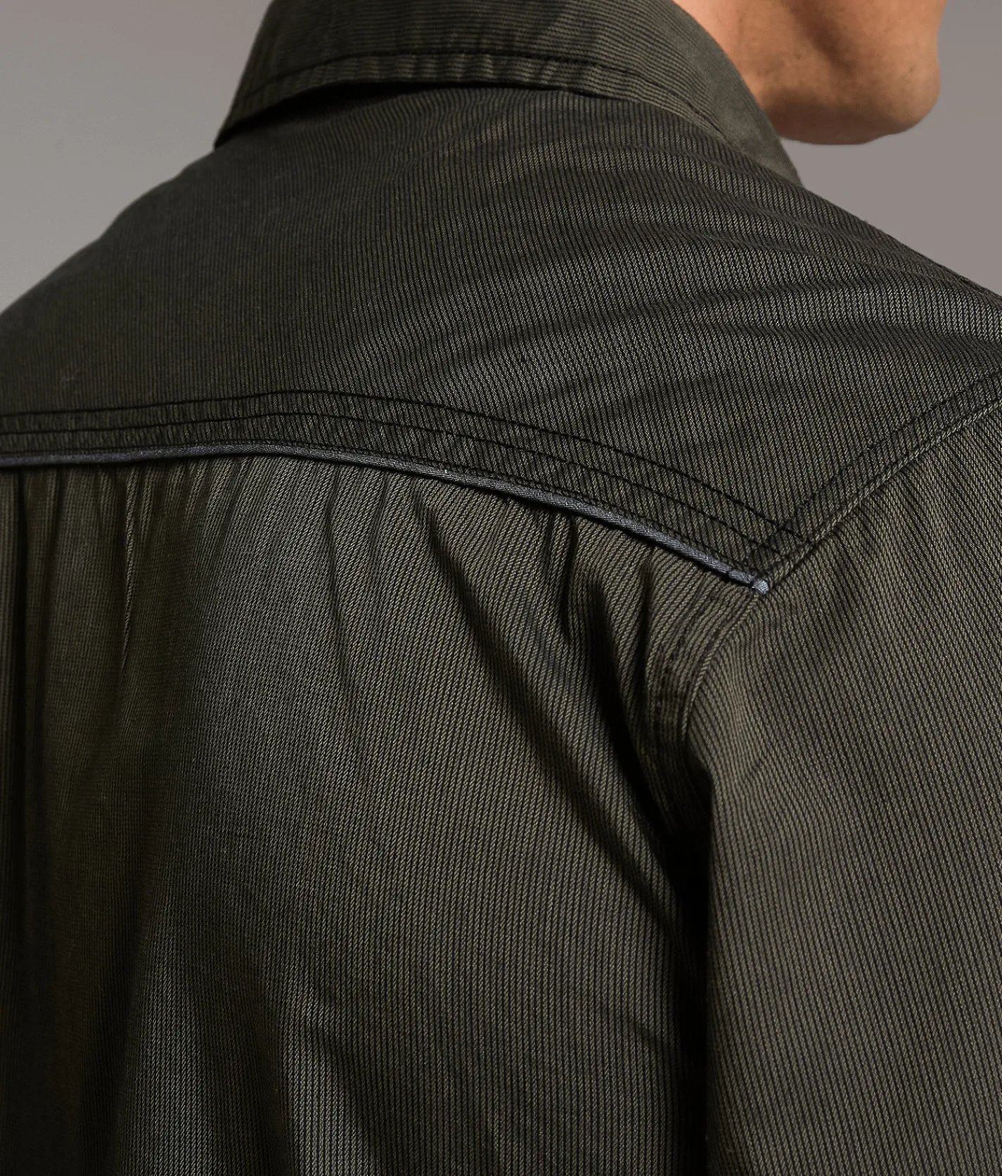Tops | BKE Striped Athletic Shirt Olive