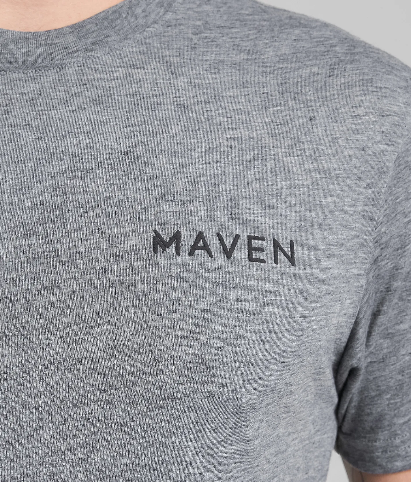 Tops|Graphic T-Shirts | Maven Co-op Striped Fade T-Shirt Charcoal Heather