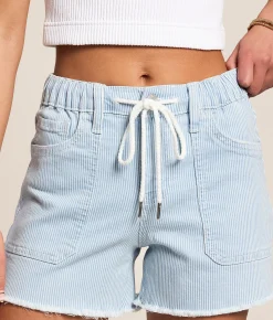 Shorts | Lovervet d High Rise Stretch Short Stripe