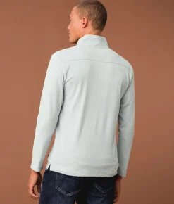 Tops | Outpost Makers Striped Quarter Zip Pullover Stormy Sea