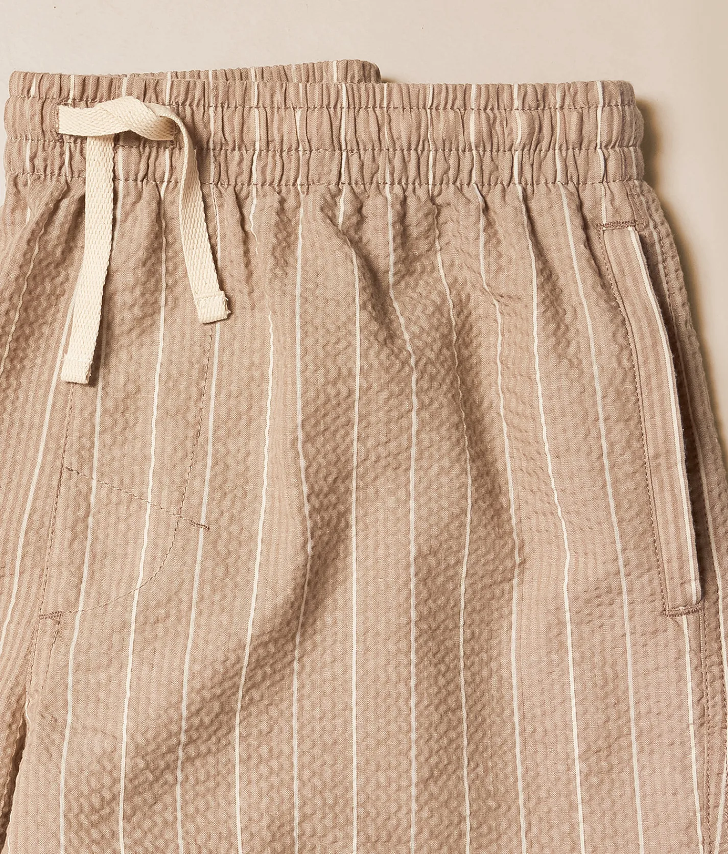 Rhythm Striped Seersucker Short Cedar Best