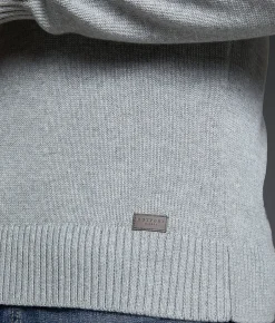 Outpost Makers Striped Shawl Sweater Grey Combo Discount