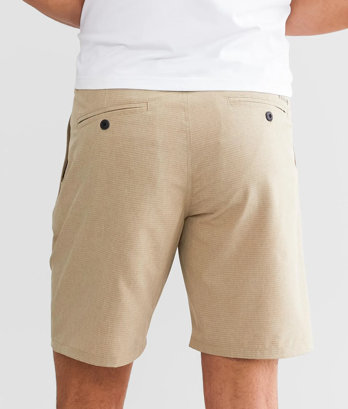 Bottoms|Shorts | Veece Striped Stretch Walkshort Crockery