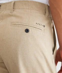 Bottoms|Shorts | Veece Striped Stretch Walkshort Crockery