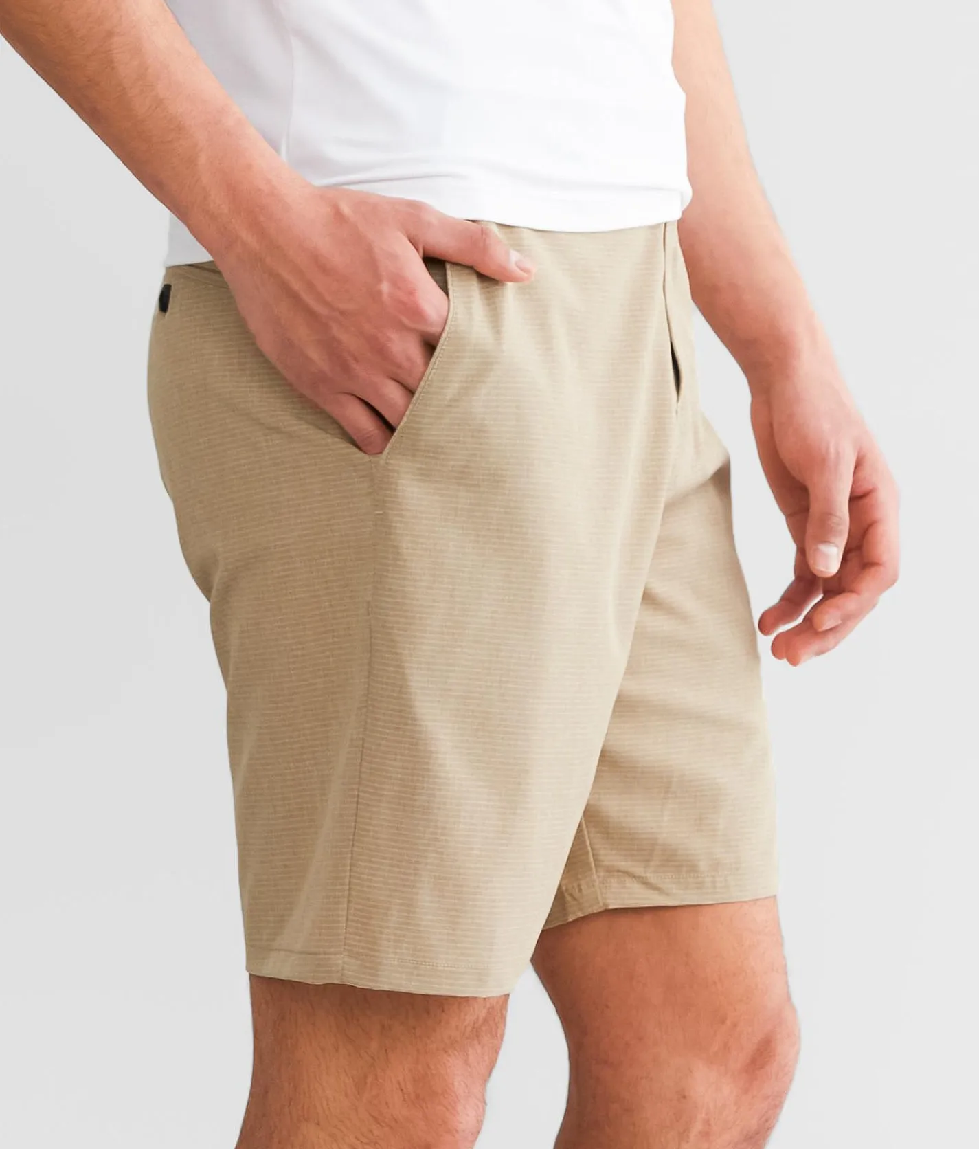 Bottoms|Shorts | Veece Striped Stretch Walkshort Crockery