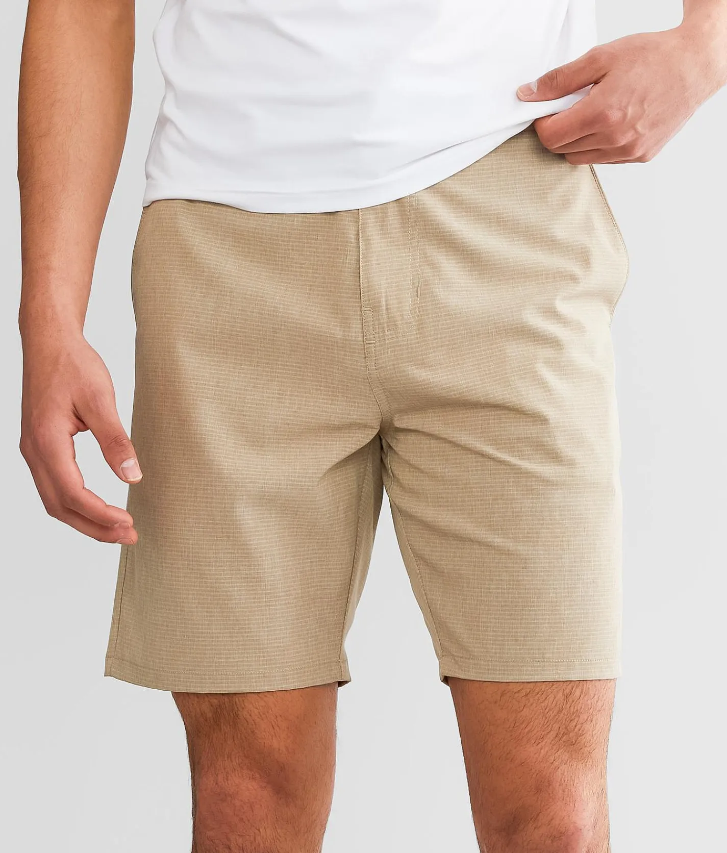 Bottoms|Shorts | Veece Striped Stretch Walkshort Crockery