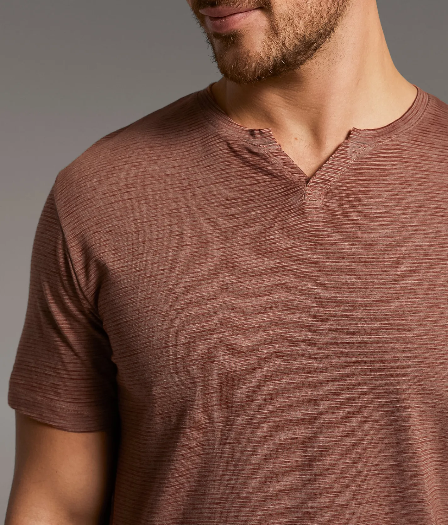 Tops | BKE Striped T-Shirt Red