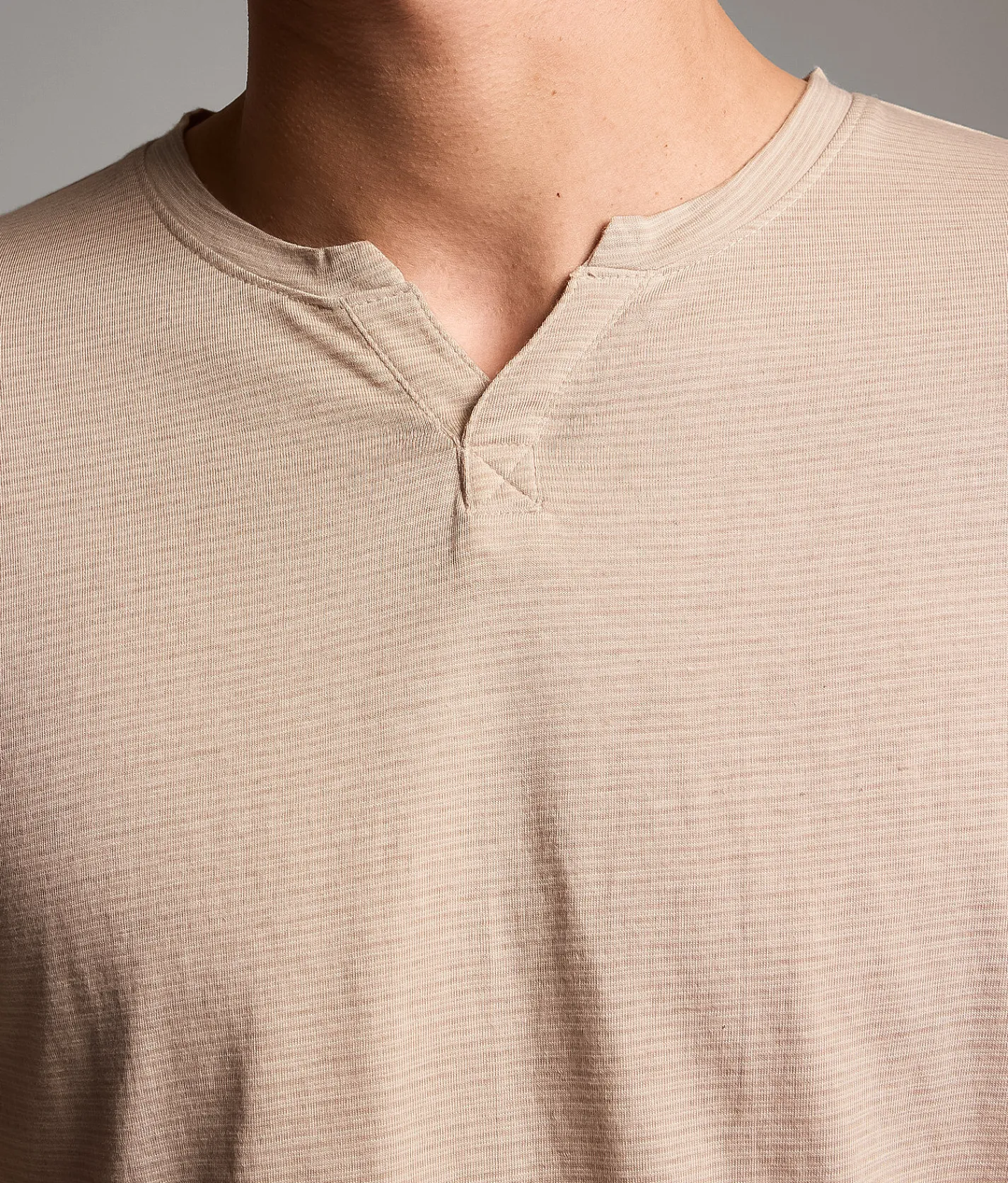 Tops | BKE Striped T-Shirt Crockery