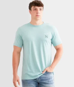 Graphic T-Shirts | Maven Co-op Stripes T-Shirt Aquifer