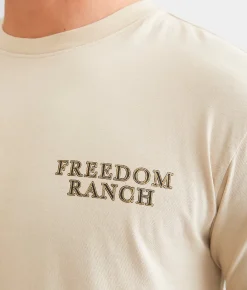 Graphic T-Shirts | Freedom Ranch Strong Eagle T-Shirt Peyote