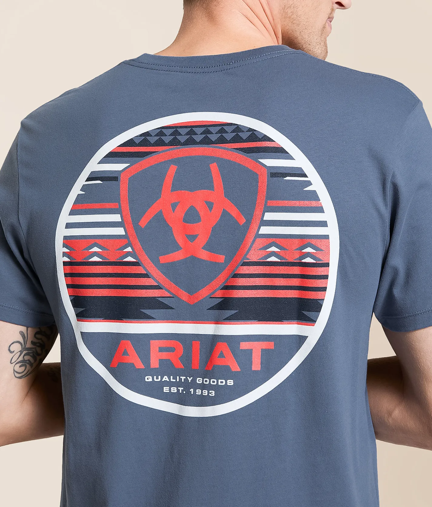Ariat Strong Serape T-Shirt Grisalle Discount