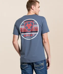 Ariat Strong Serape T-Shirt Grisalle Discount