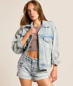 Tops|Coats & Jackets | Levi's® 90s Trucker Oversized Denim Jacket A Little Hazy