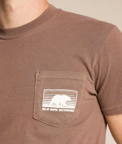 Tops|Graphic T-Shirts | Old Row 80s T-Shirt Espresso