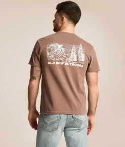 Tops|Graphic T-Shirts | Old Row 80s T-Shirt Espresso
