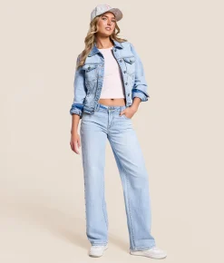 Tops|Coats & Jackets | HIDDEN Studded Denim Stretch Jacket Point Dume