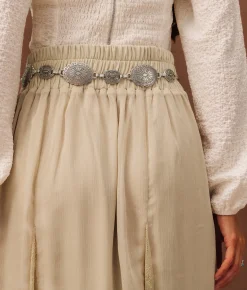 Bottoms | Sterling & Stitch Studded Lace Maxi Skirt Peyote
