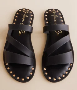 Shoes | Muse & Co. Studded Sandal Black