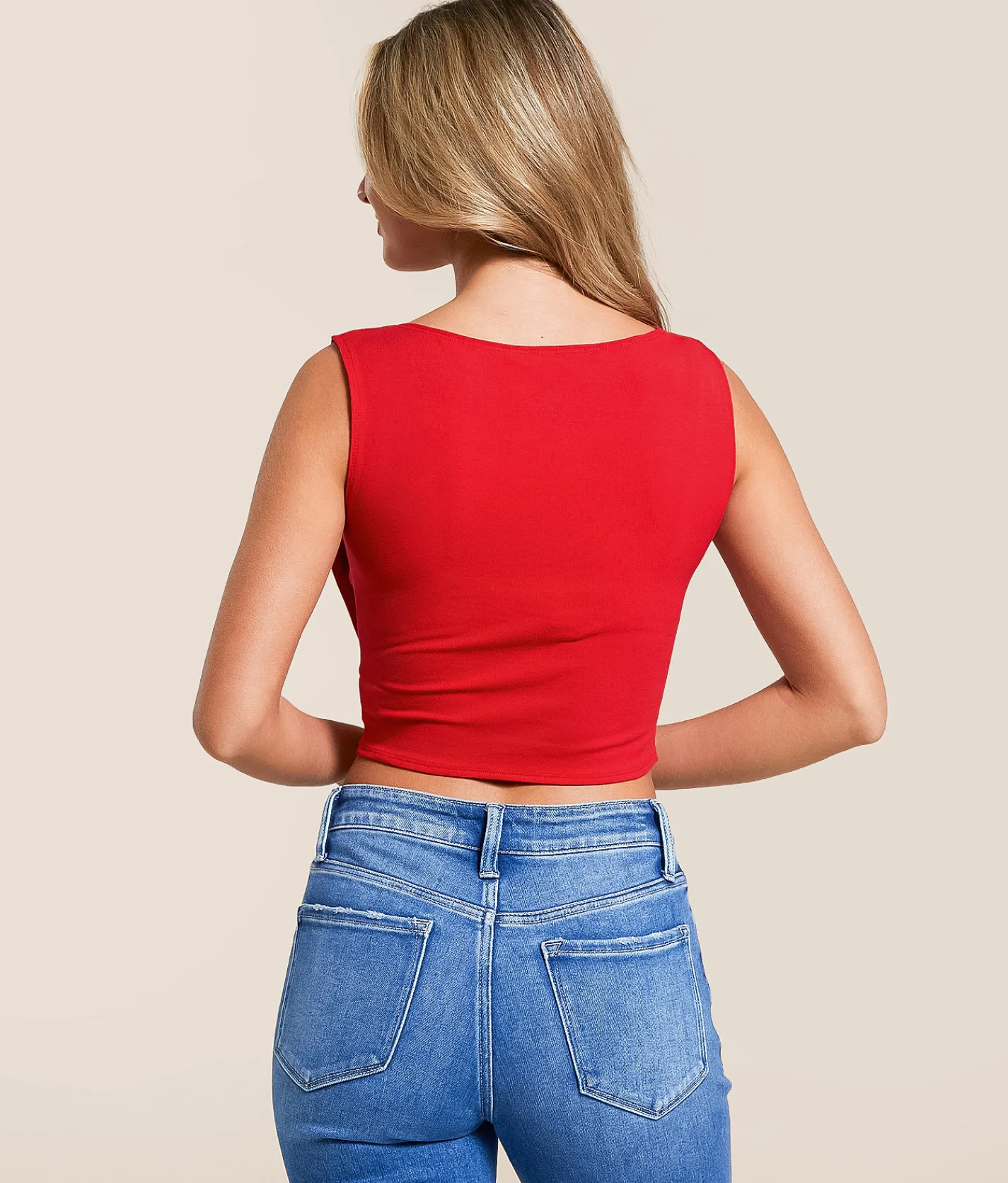 Tops | The Workshop Studio Asymmetrical Cropped Tank Top Brown