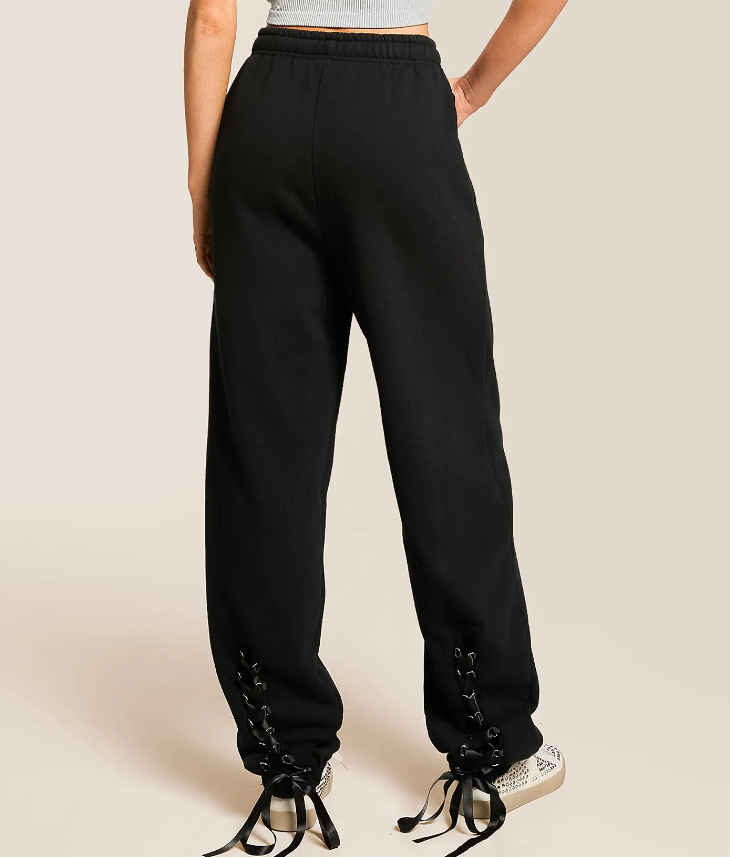 Bottoms | Affliction Stunt Double Sweatpant Black