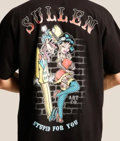 Tops|Graphic T-Shirts | Sullen Stupid For You T-Shirt Jet Black