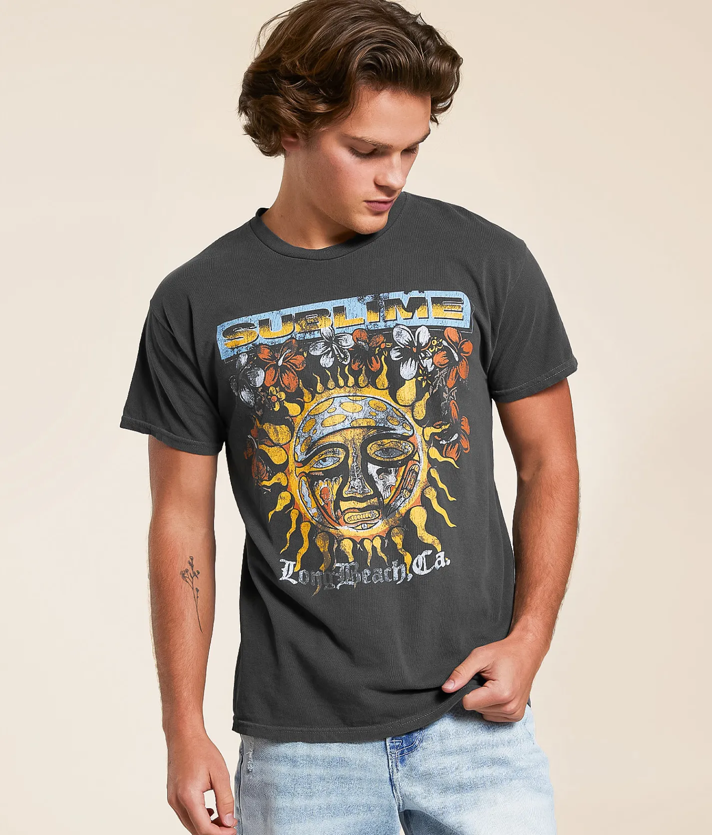 Merch Traffic Sublime Band T-Shirt Black Outlet