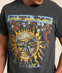 Merch Traffic Sublime Band T-Shirt Black Outlet