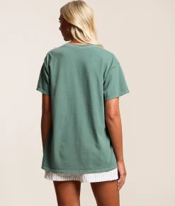 Merch Traffic Sublime Deep Sea Band T-Shirt Deep Sea Green Clearance