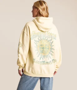 Merch Traffic Sublime Long Beach Band Hooded Sweatshirt Cream Online