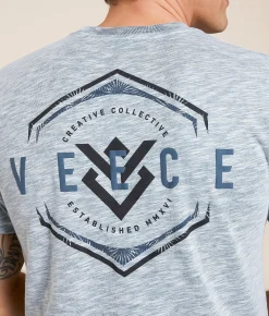 Graphic T-Shirts | Veece Subtropic Badge T-Shirt Dark Teal