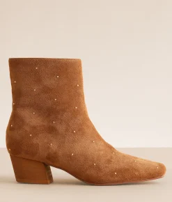 Shoes | Hey Girl By Corkys Such A Tease Studded Ankle Boot Tobacco