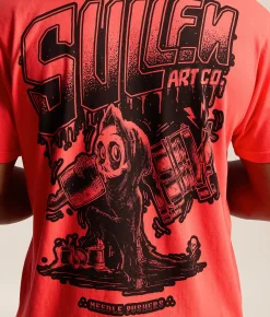 Tops|Graphic T-Shirts | Sullen Sulley T-Shirt Hibiscus