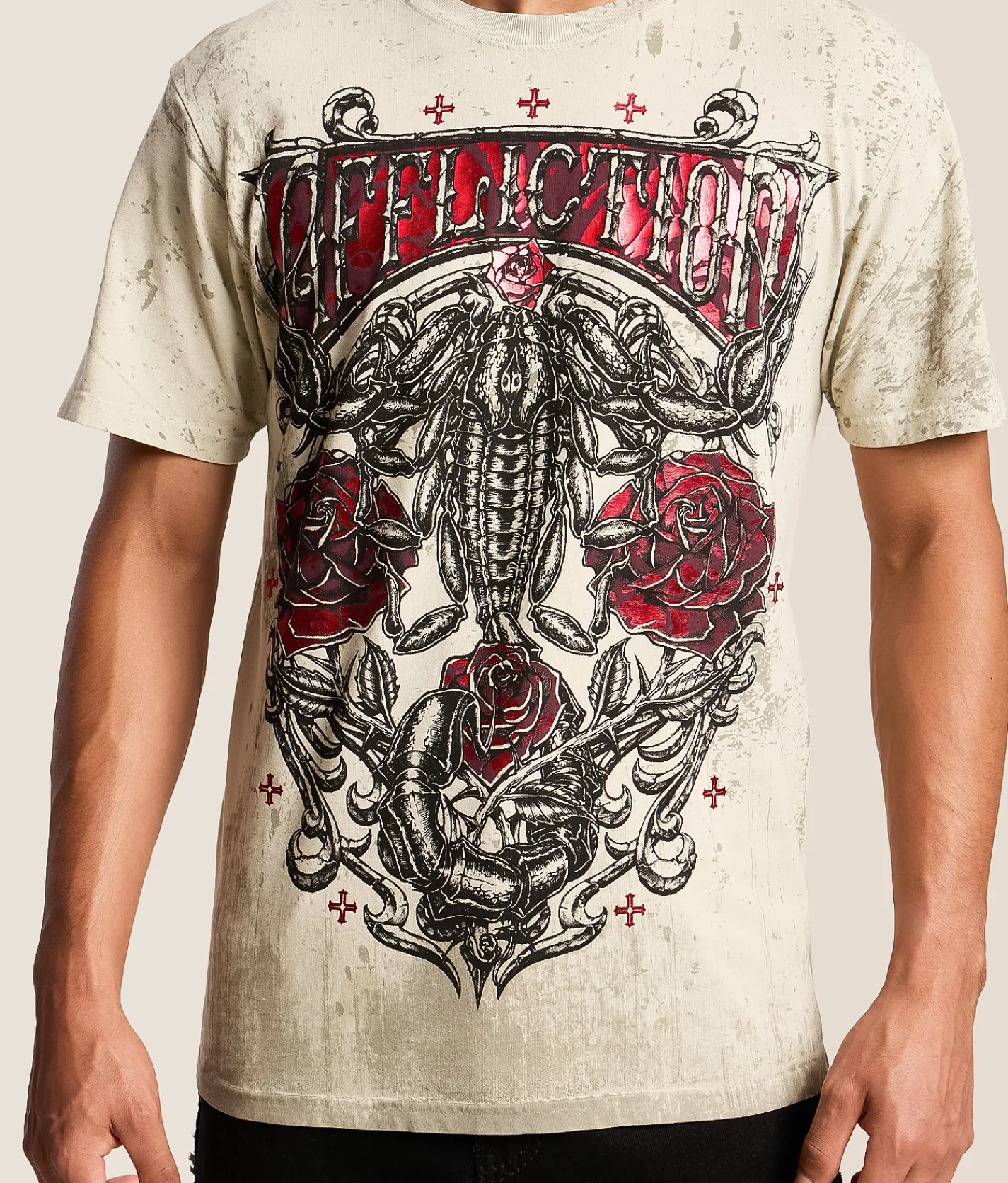Graphic T-Shirts | Affliction Sumerian Ruse T-Shirt Peyote Pigment Dye