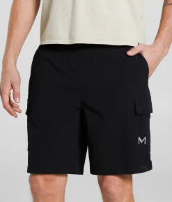 Bottoms | Maven Co-op Summit Performance Cargo Stretch Short Black