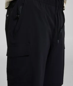Maven Co-op Summit Performance Cargo Stretch Short Black New